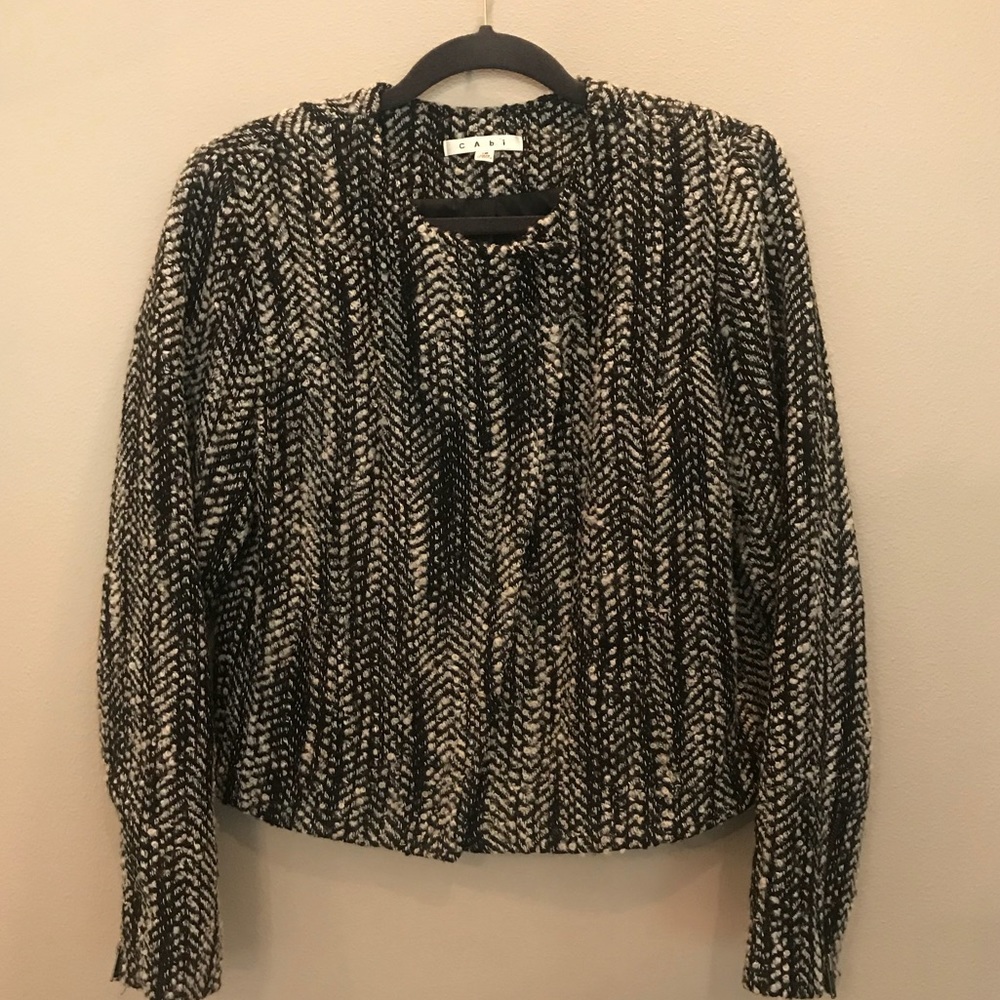 CAbi Zip Up Blazer
